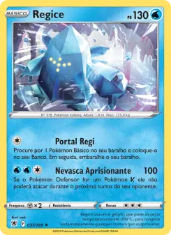 Regice — Estrelas Radiantes 037
