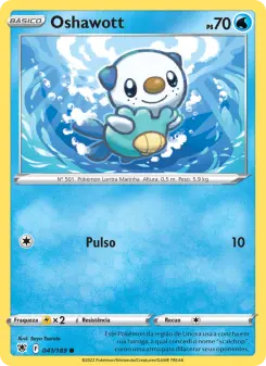 Oshawott — Estrelas Radiantes 041