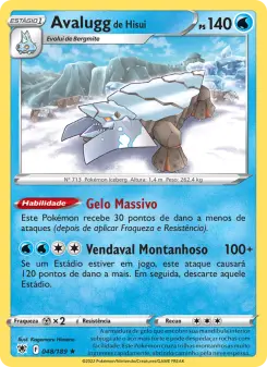 Avalugg de Hisui — Estrelas Radiantes 048