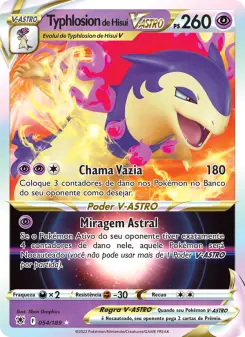Typhlosion de Hisui V-ASTRO — Estrelas Radiantes 054