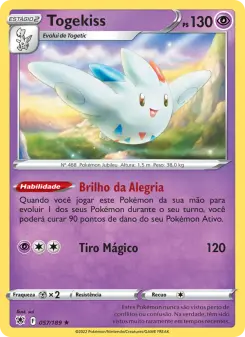 Togekiss — Estrelas Radiantes 057