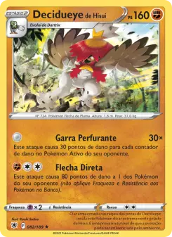 Decidueye de Hisui — Estrelas Radiantes 082