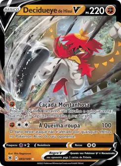 Decidueye de Hisui V — Estrelas Radiantes 083