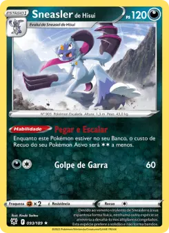 Sneasler de Hisui — Estrelas Radiantes 093