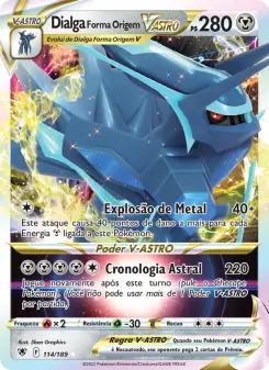 Dialga Forma Origem V-ASTRO — Estrelas Radiantes 114