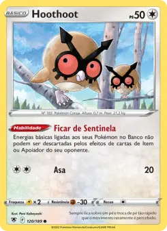 Hoothoot — Estrelas Radiantes 120
