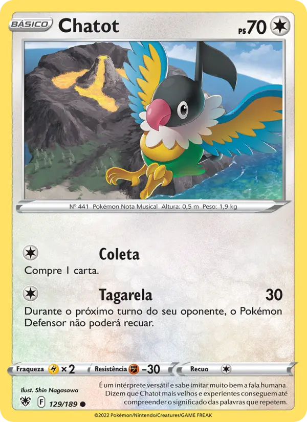 Chatot — Estrelas Radiantes 129