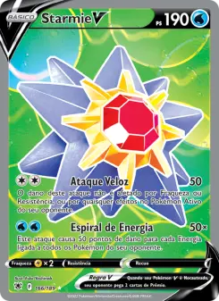 Starmie V — Estrelas Radiantes 166