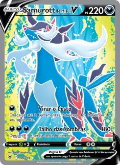 Samurott de Hisui V — Estrelas Radiantes 176