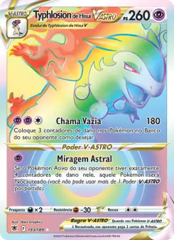 Typhlosion de Hisui V-ASTRO — Estrelas Radiantes 193