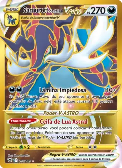 Samurott de Hisui V-ASTRO — Estrelas Radiantes 209