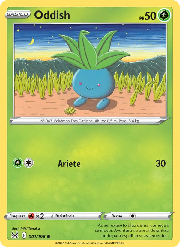 Oddish — Origem Perdida 001