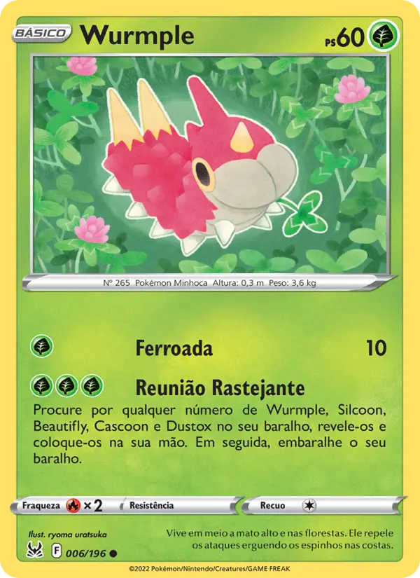 Wurmple — Origem Perdida 006