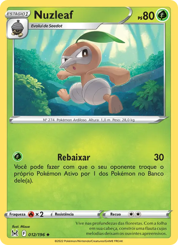 Nuzleaf — Origem Perdida 012
