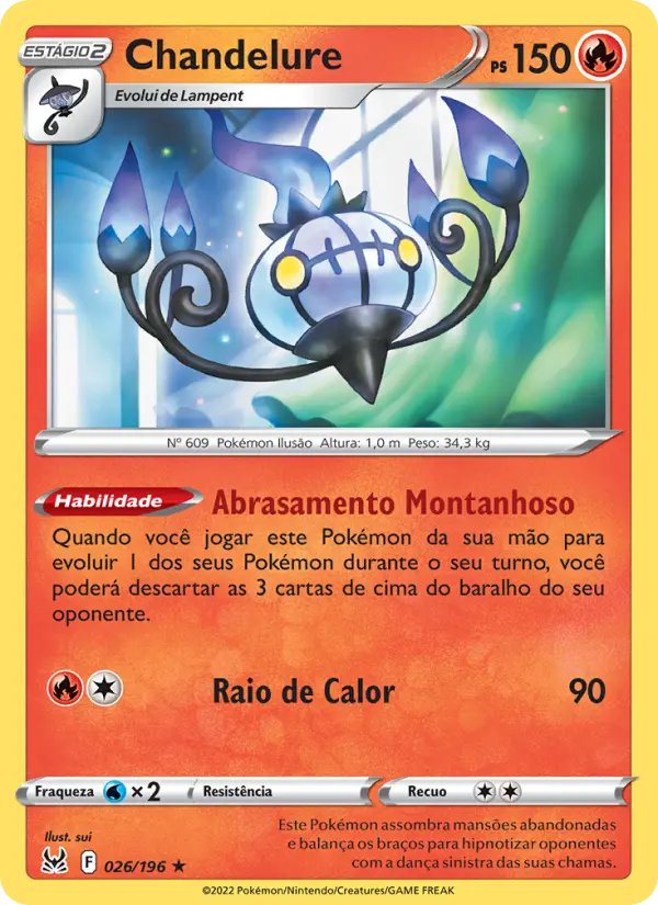 Chandelure — Origem Perdida 026