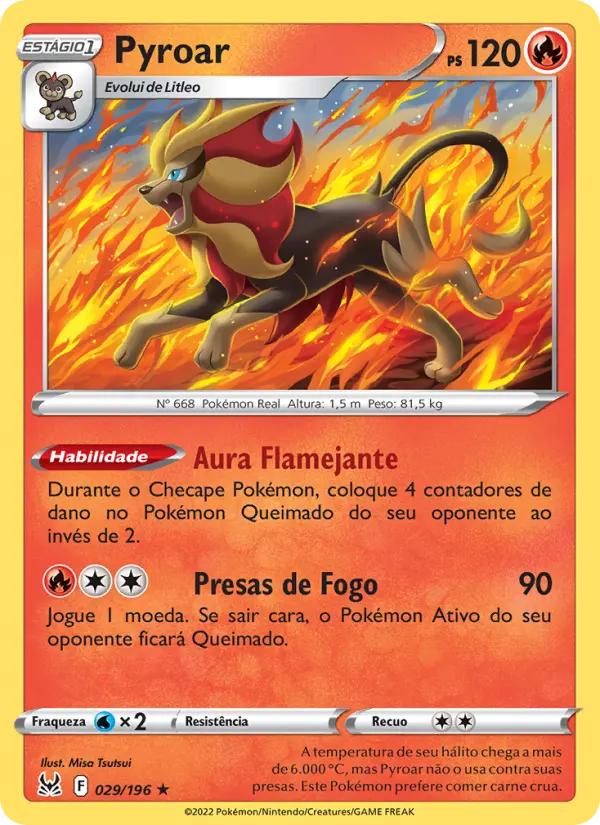 Pyroar — Origem Perdida 029
