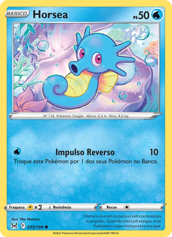 Horsea — Origem Perdida 035