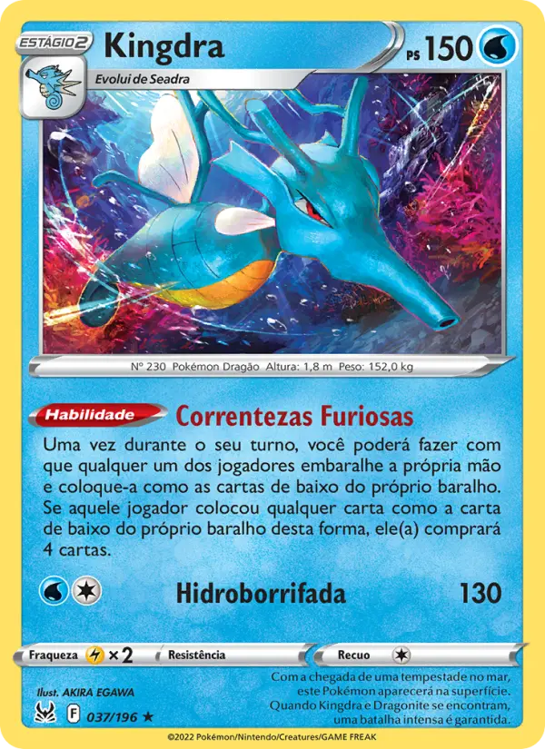 Kingdra — Origem Perdida 037