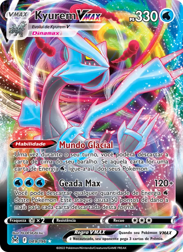 Kyurem VMAX — Origem Perdida 049