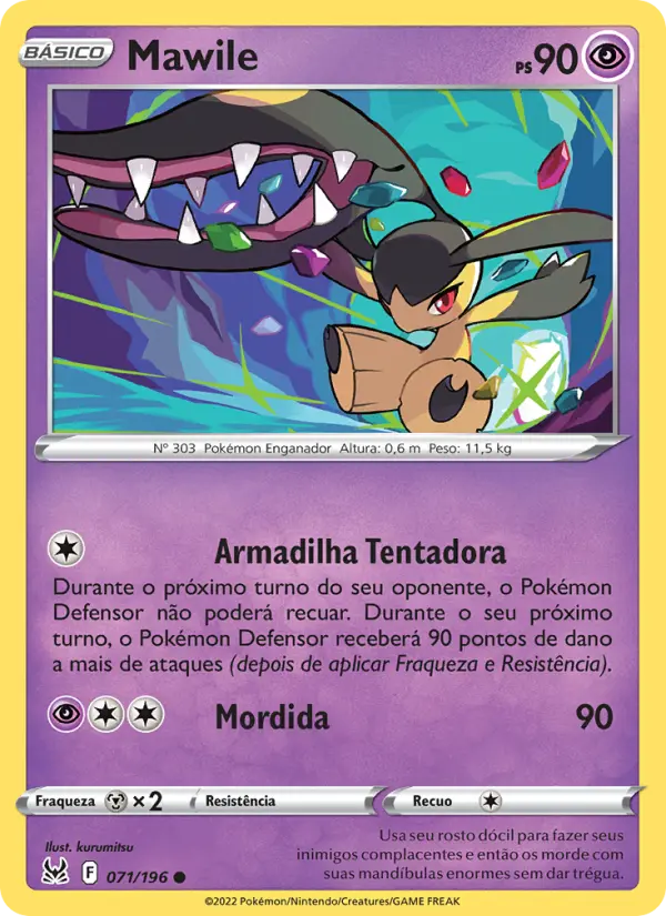 Mawile — Origem Perdida 071