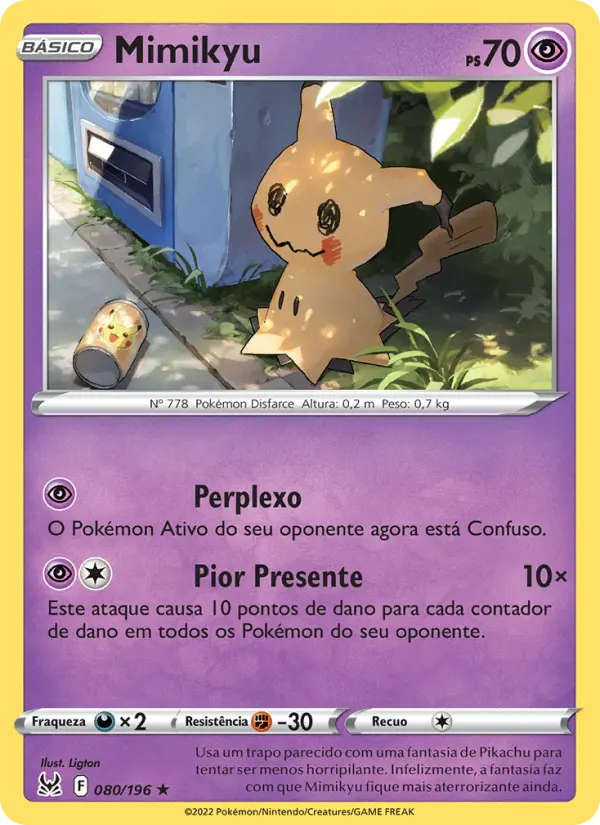 Mimikyu — Origem Perdida 080