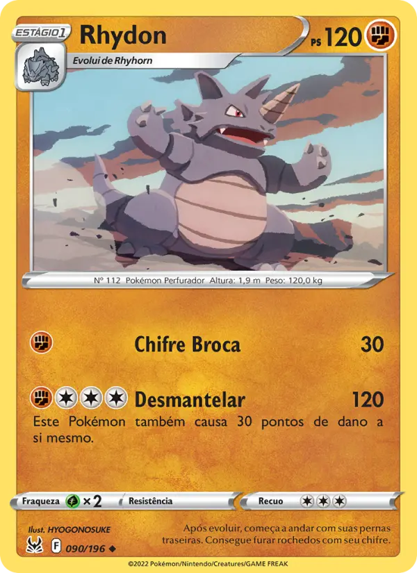 Rhydon — Origem Perdida 090