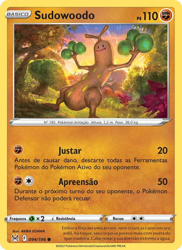 Sudowoodo — Origem Perdida 094