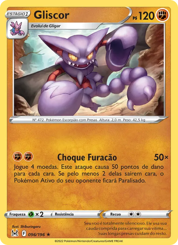 Gliscor — Origem Perdida 096