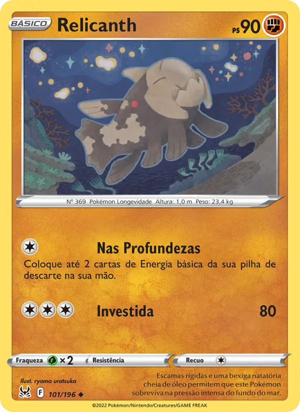 Relicanth — Origem Perdida 101