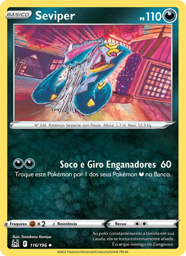 Seviper — Origem Perdida 116