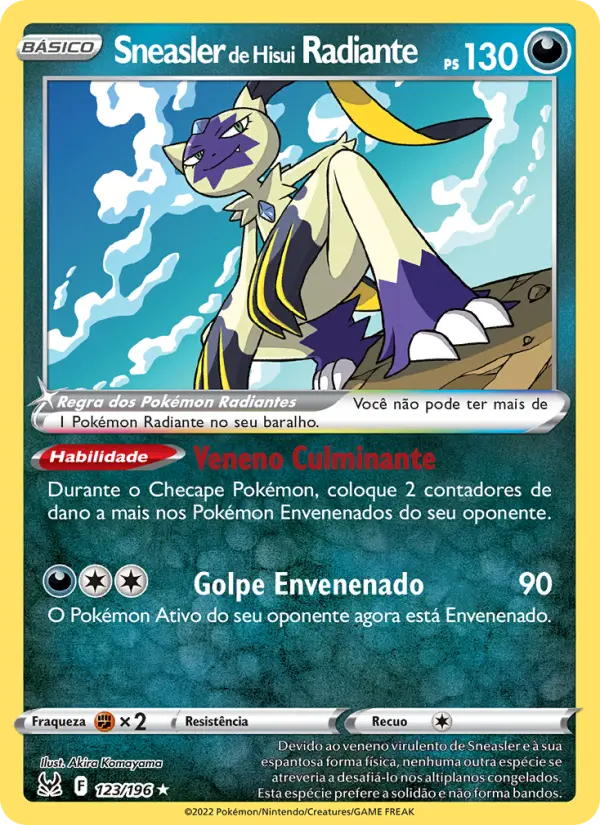 Sneasler de Hisui Radiante — Origem Perdida 123