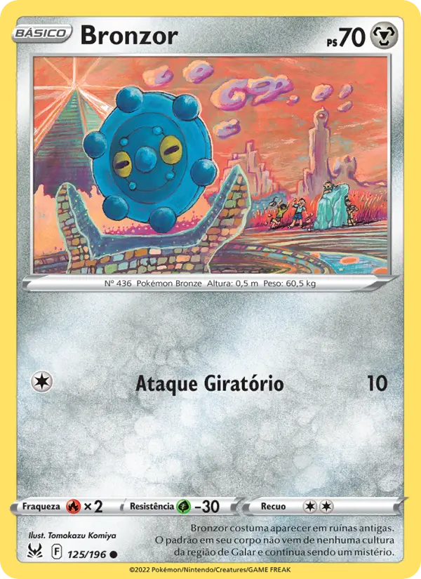 Bronzor — Origem Perdida 125