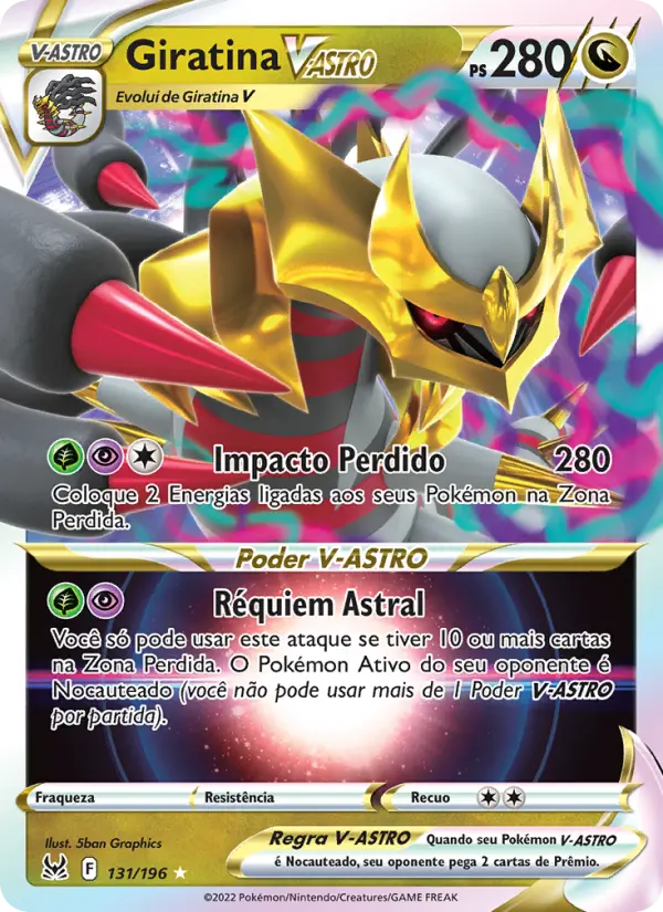 Giratina V-ASTRO — Origem Perdida 131