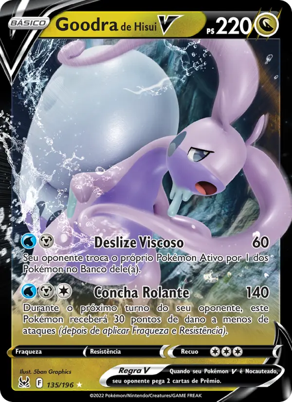 Goodra de Hisui V — Origem Perdida 135