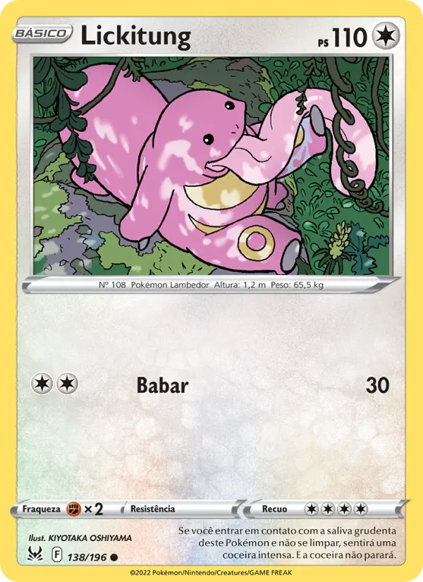 Lickitung — Origem Perdida 138