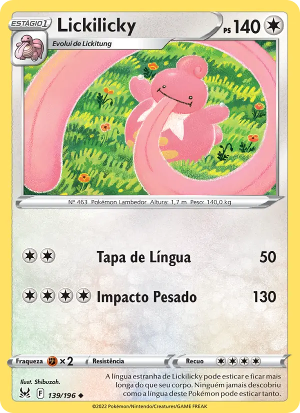 Lickilicky — Origem Perdida 139