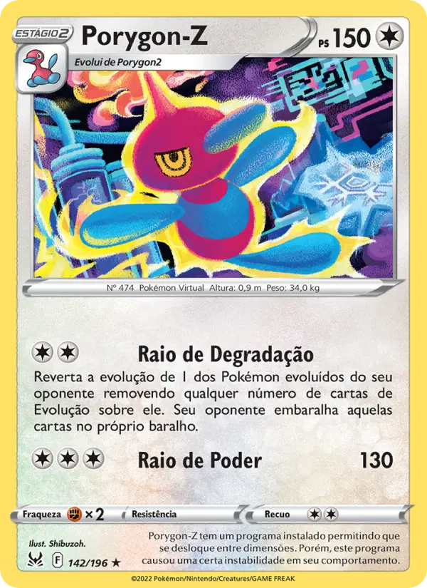 Porygon-Z — Origem Perdida 142