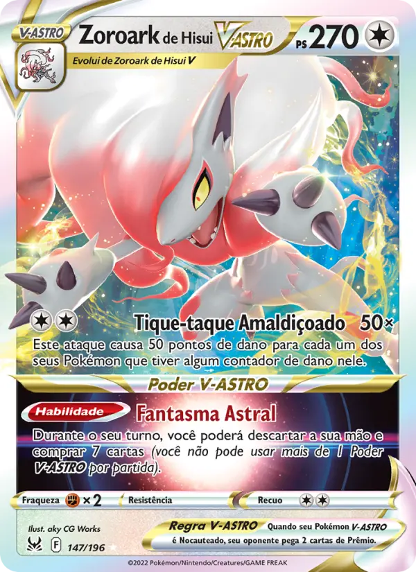 Zoroark de Hisui V-ASTRO — Origem Perdida 147