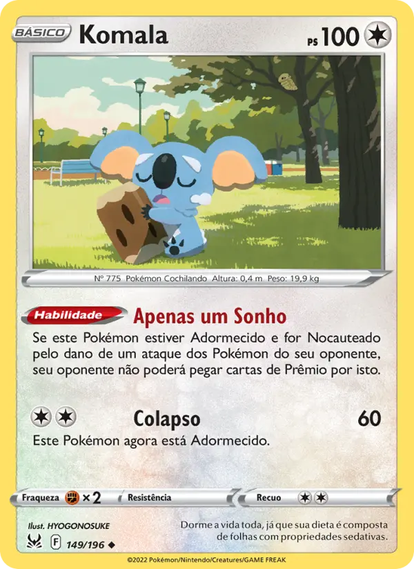 Komala — Origem Perdida 149