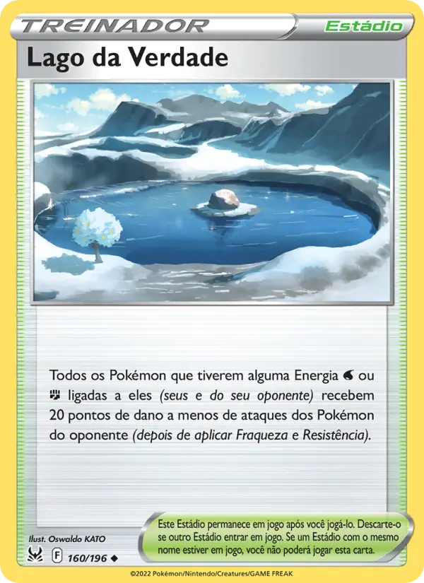 Lago da Verdade — Origem Perdida 160