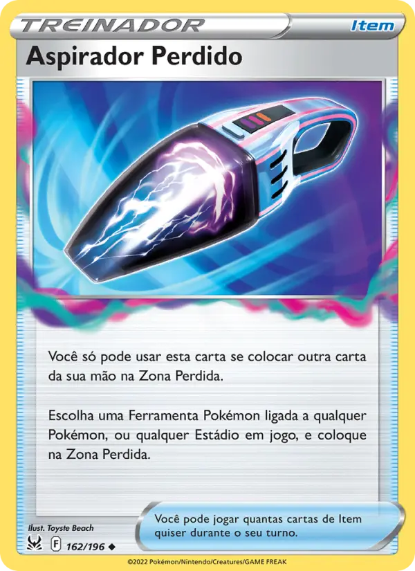 Aspirador Perdido — Origem Perdida 162