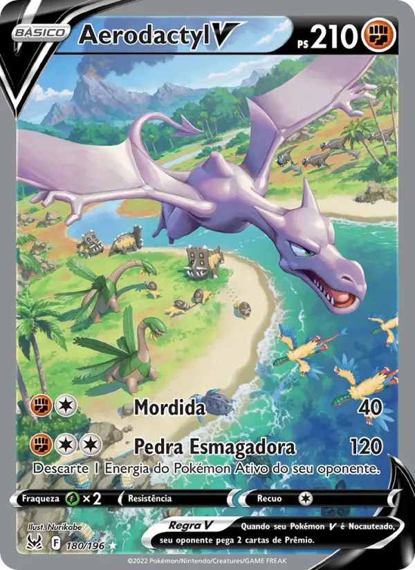 Aerodactyl V — Origem Perdida 180