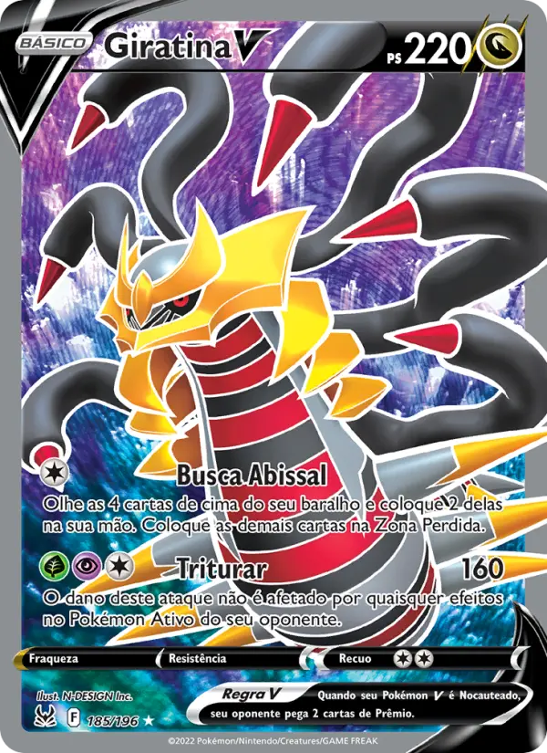 Giratina V — Origem Perdida 185