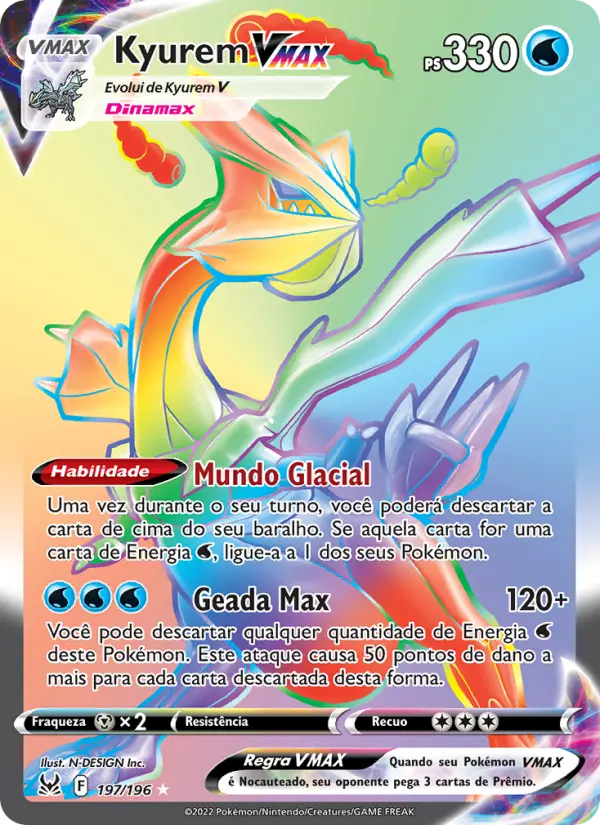 Kyurem VMAX — Origem Perdida 197