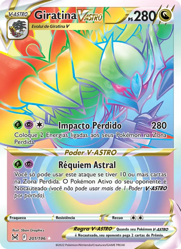 Giratina V-ASTRO — Origem Perdida 201