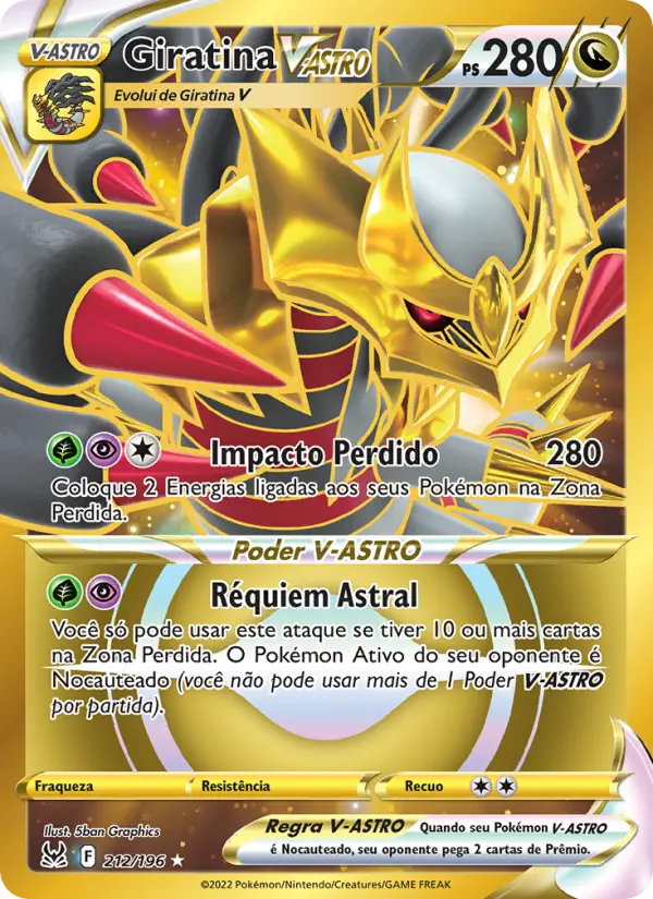 Giratina V-ASTRO — Origem Perdida 212