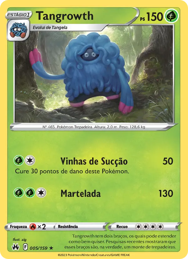 Tangrowth — Realeza Absoluta 005