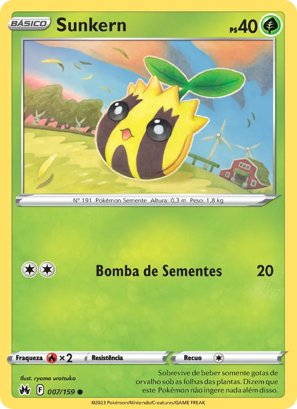 Sunkern — Realeza Absoluta 007