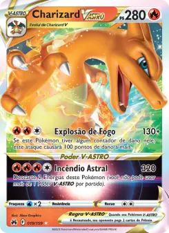 Charizard V-ASTRO — Realeza Absoluta 019