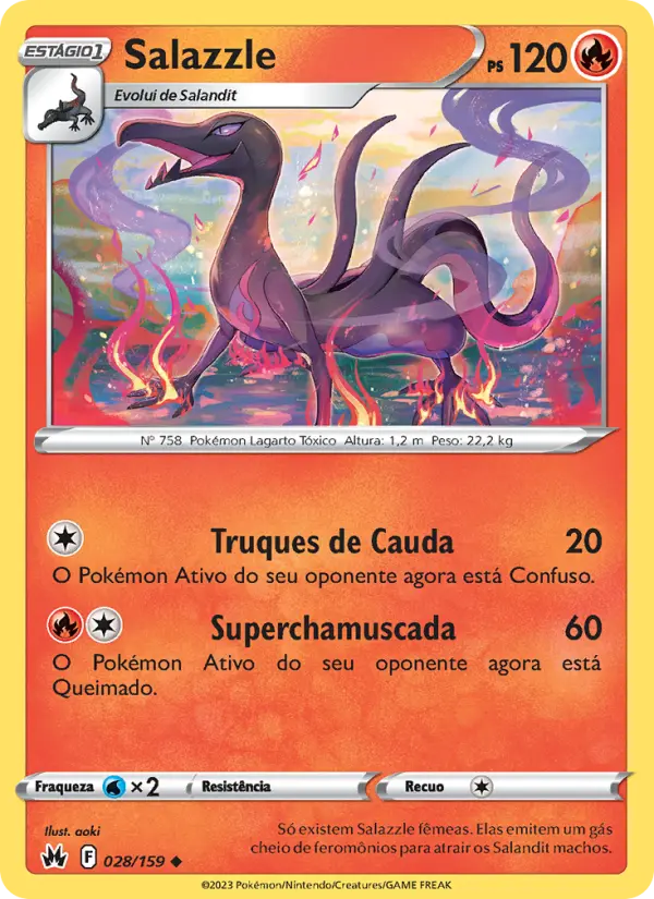 Salazzle — Realeza Absoluta 028